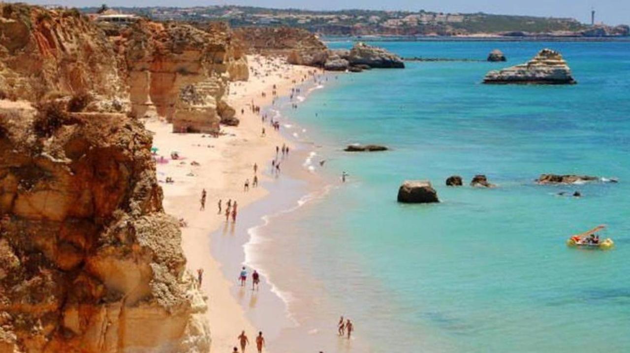 Beachfront Seaview Litoralmar Apt, Fast Wifi, Airco, Pool, Private Parking 포티마오 외부 사진