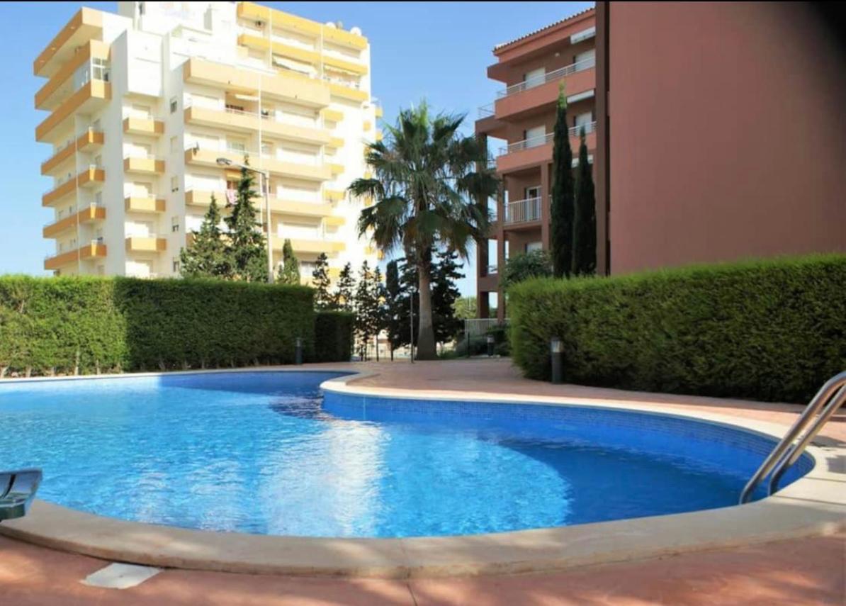 Beachfront Seaview Litoralmar Apt, Fast Wifi, Airco, Pool, Private Parking 포티마오 외부 사진