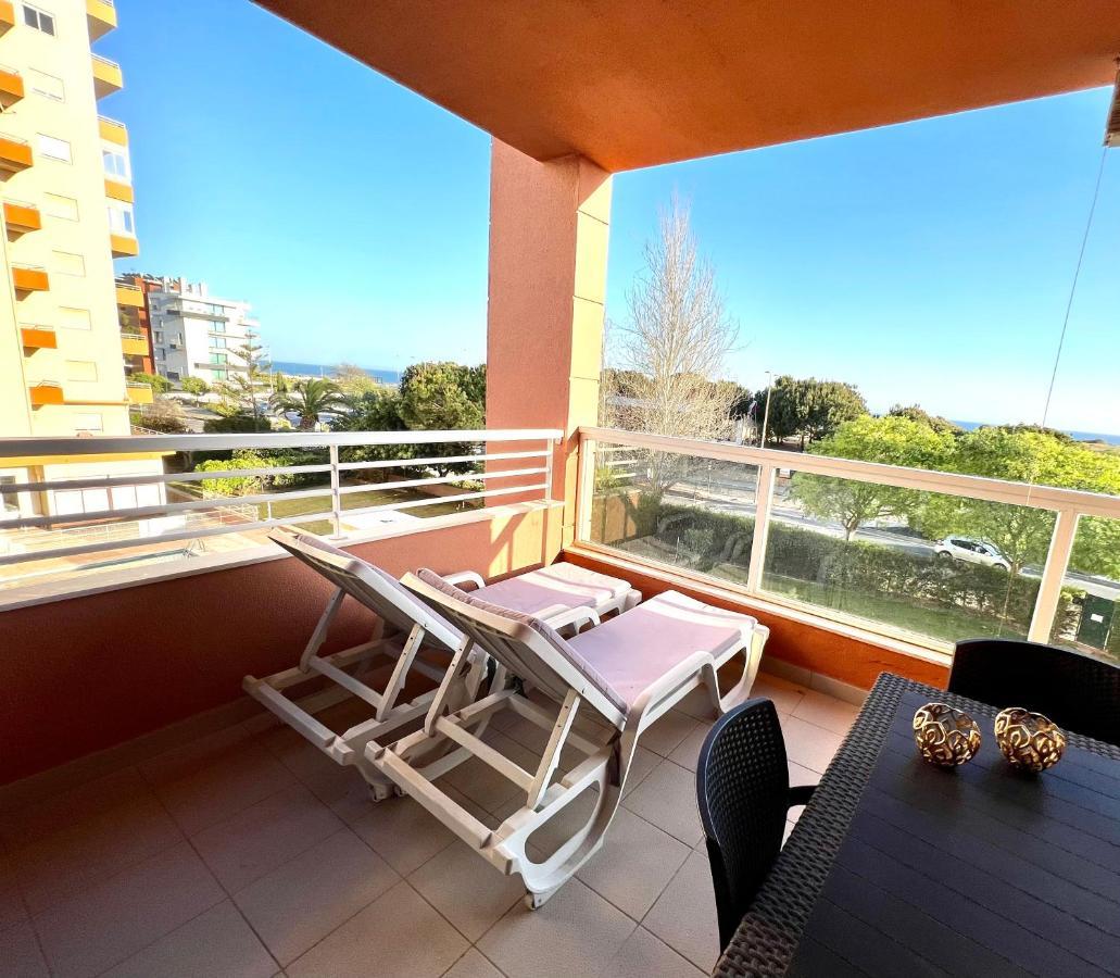 Beachfront Seaview Litoralmar Apt, Fast Wifi, Airco, Pool, Private Parking 포티마오 외부 사진