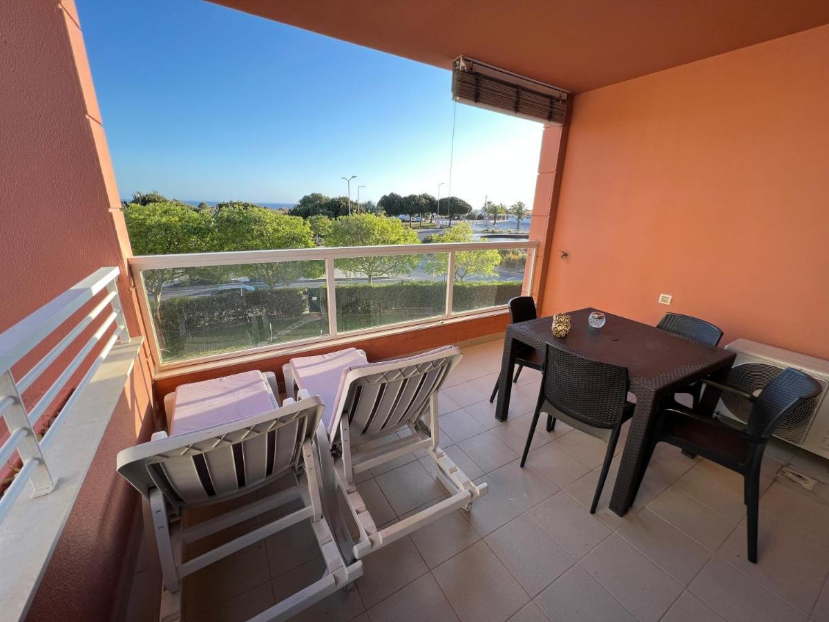 Beachfront Seaview Litoralmar Apt, Fast Wifi, Airco, Pool, Private Parking 포티마오 외부 사진